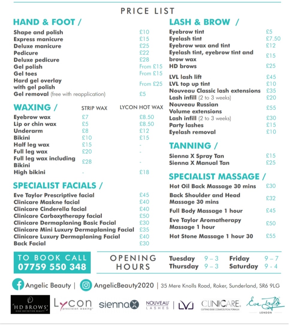 Price Lists